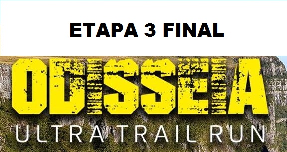 ODISSEIA ULTRA TRAIL RUN 2019 ETAPA 3 FINAL